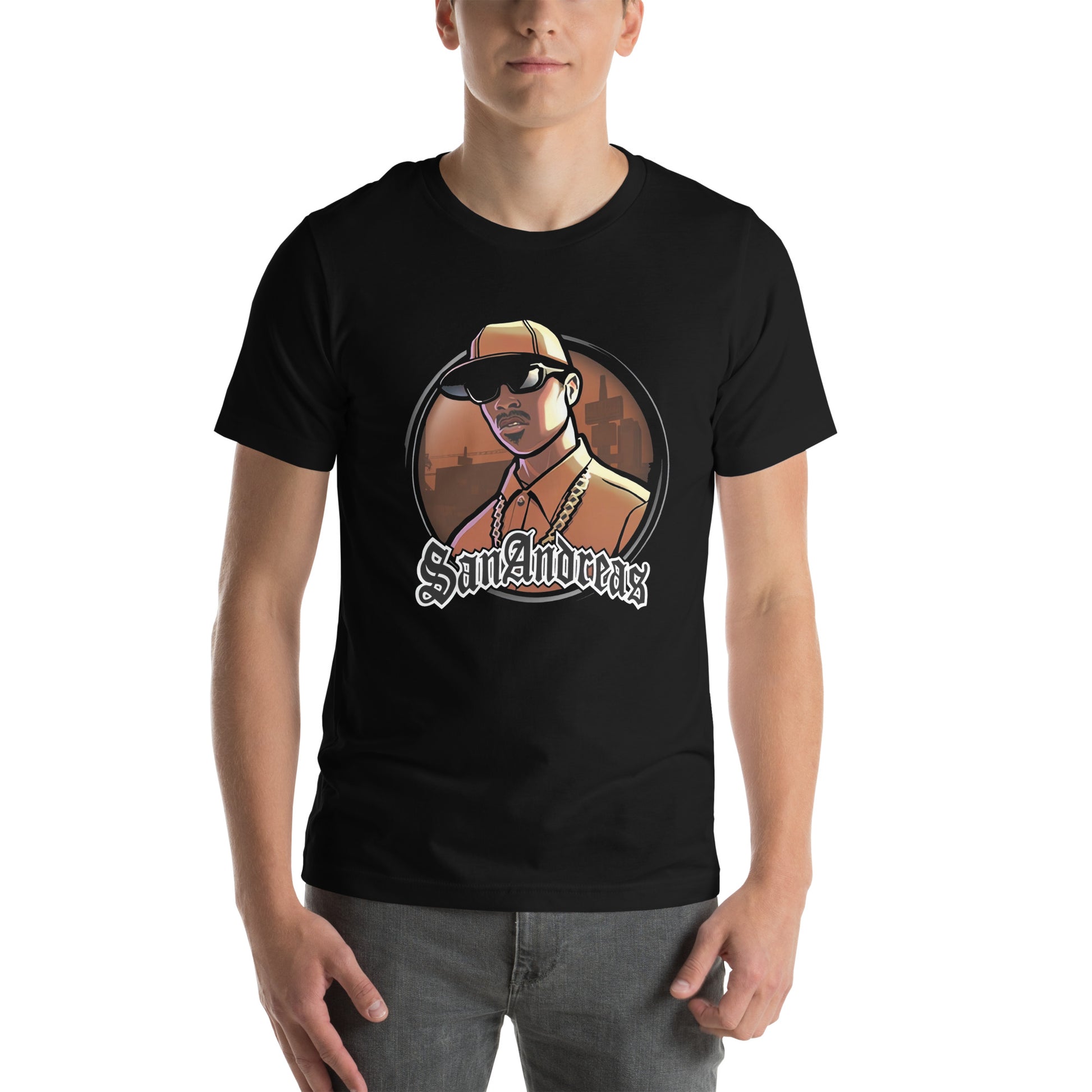 Playera de GTA San Andreas, Disponible en la mejor tienda online para comprar tu merch favorita, la mejor Calidad, compra Ahora! 