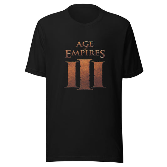 Playera de Age of Empires III, Disponible en la mejor tienda online para comprar tu merch favorita, la mejor Calidad, compra Ahora en Algoritmo! 