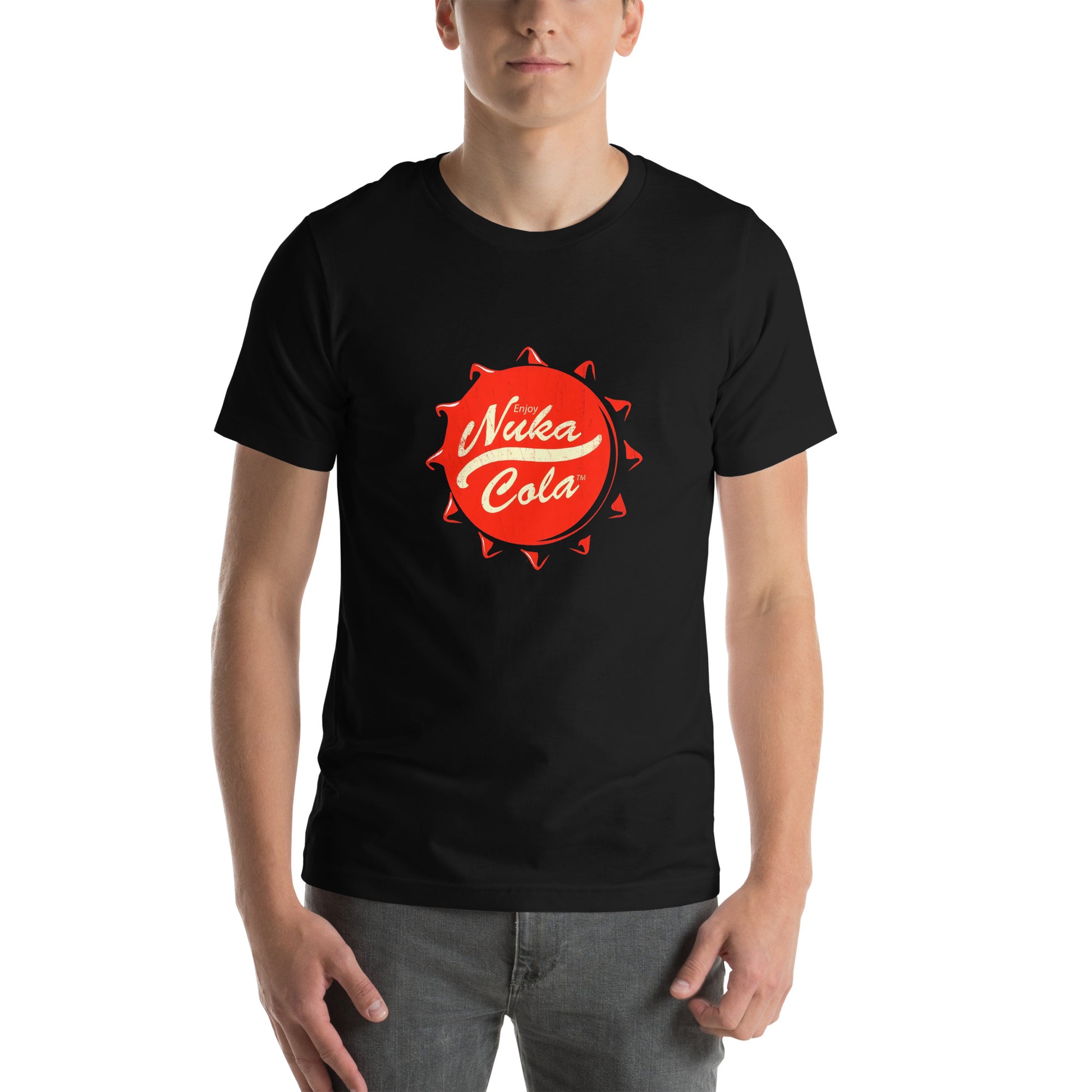 Playera de Nuka Cola , Disponible en la mejor tienda online para comprar tu merch favorita, la mejor Calidad, compra Ahora en Algoritmo! 