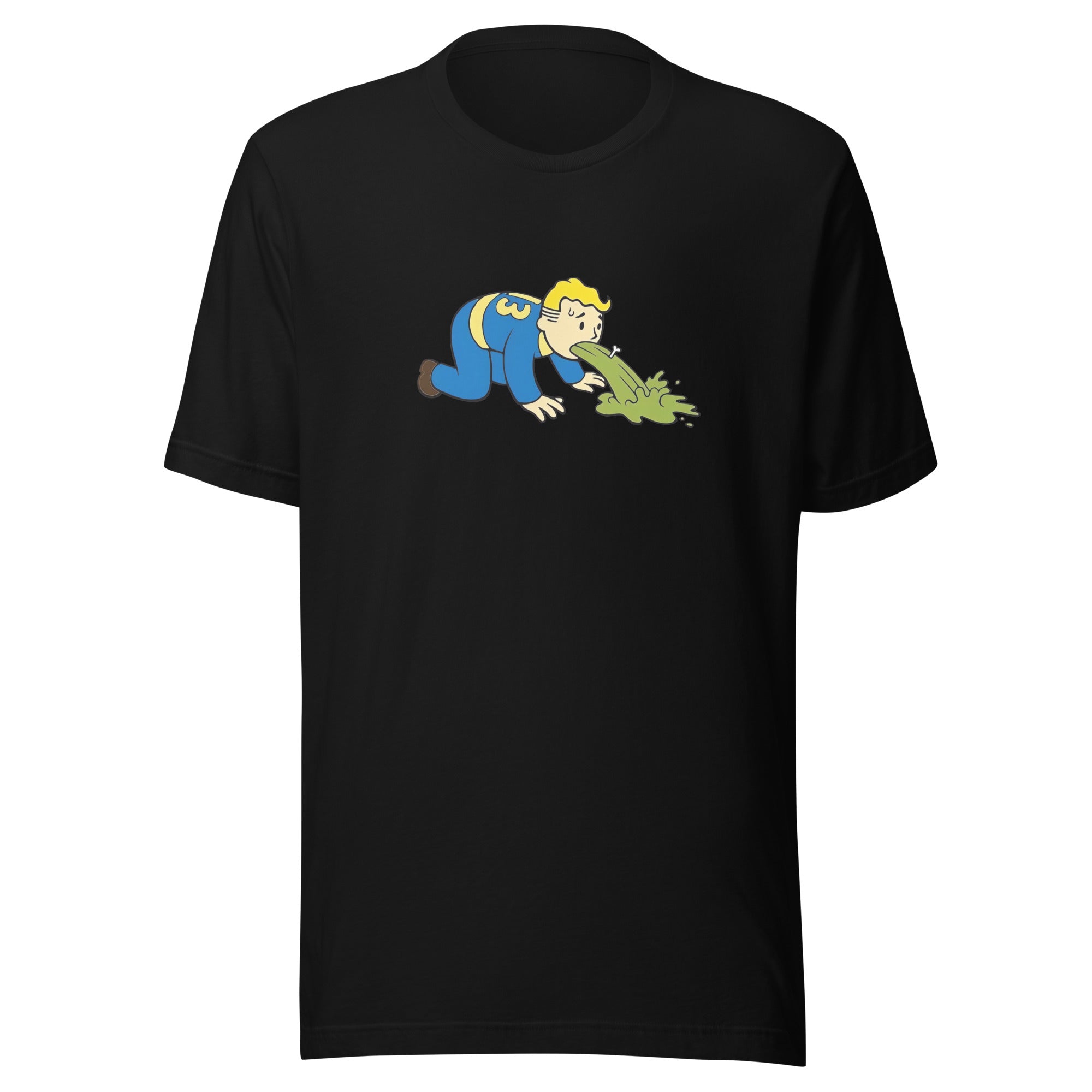 Vault Boy enfermo — vista frontal