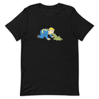 Vault Boy enfermo — vista lateral