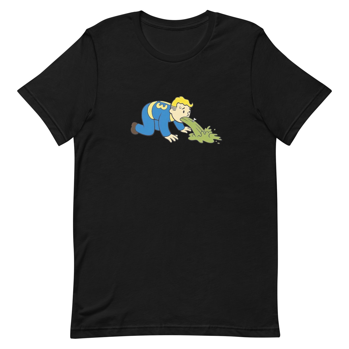 Playera de Vault Boy enfermo , Disponible en la mejor tienda online para comprar tu merch favorita, la mejor Calidad, compra Ahora en Algoritmo! 