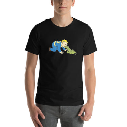 Playera de Vault Boy enfermo , Disponible en la mejor tienda online para comprar tu merch favorita, la mejor Calidad, compra Ahora en Algoritmo! 