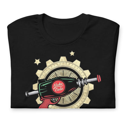 Playera de Rifle Nuka Cola , Disponible en la mejor tienda online para comprar tu merch favorita, la mejor Calidad, compra Ahora en Algoritmo! 