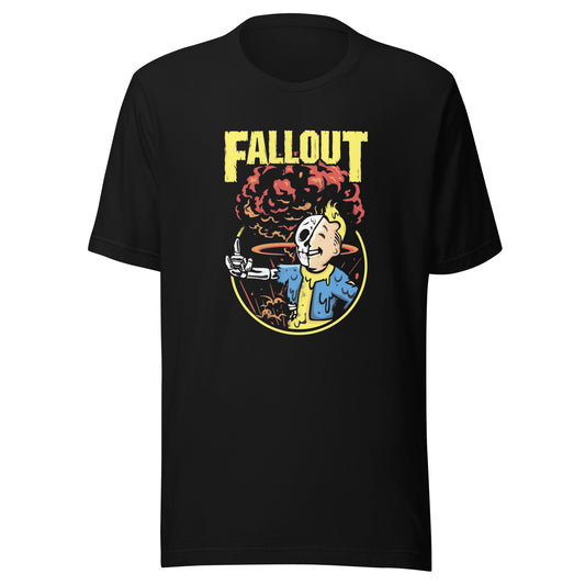 Playera de Fallout Dead , Disponible en la mejor tienda online para comprar tu merch favorita, la mejor Calidad, compra Ahora en Algoritmo! 