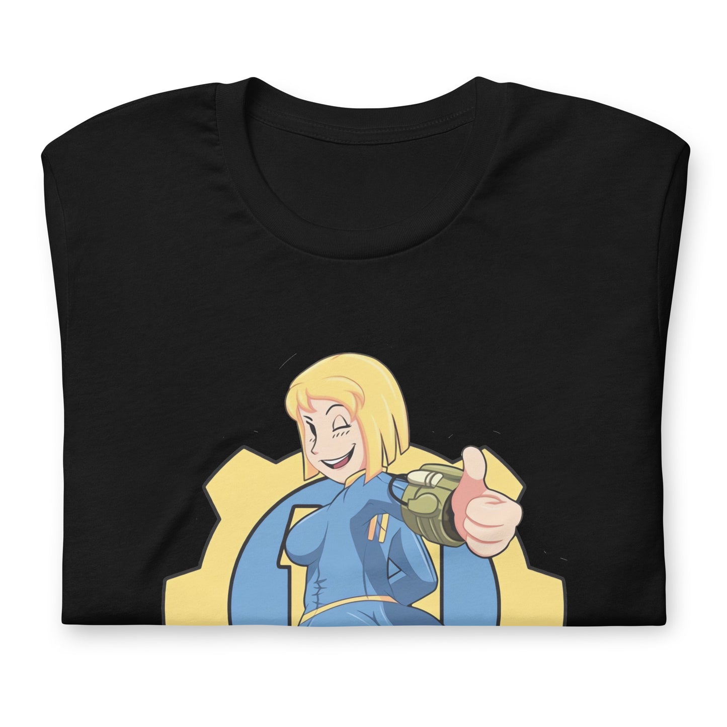 Playera de Fallout debe ser eterno , Disponible en la mejor tienda online para comprar tu merch favorita, la mejor Calidad, compra Ahora en Algoritmo!