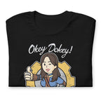 Okey Dokey — vista trasera