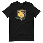 Playera Fox Hound Special Forces metal gear solid — detalle del estampado