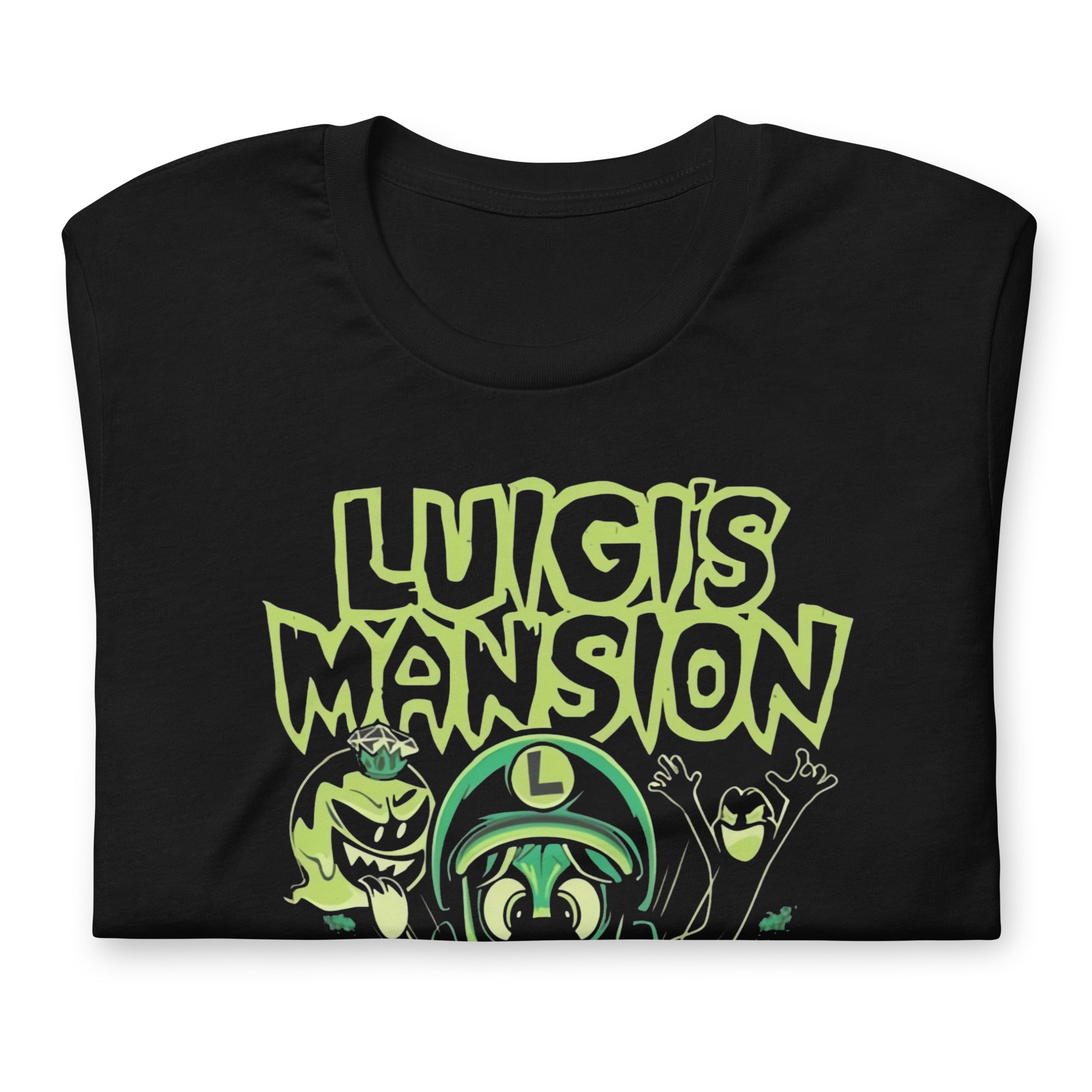 Playera Luigi's Mansion, Disponible en la mejor tienda online para comprar tus artículos favoritos, la mejor Calidad, compra Ahora en Algoritmo! 
