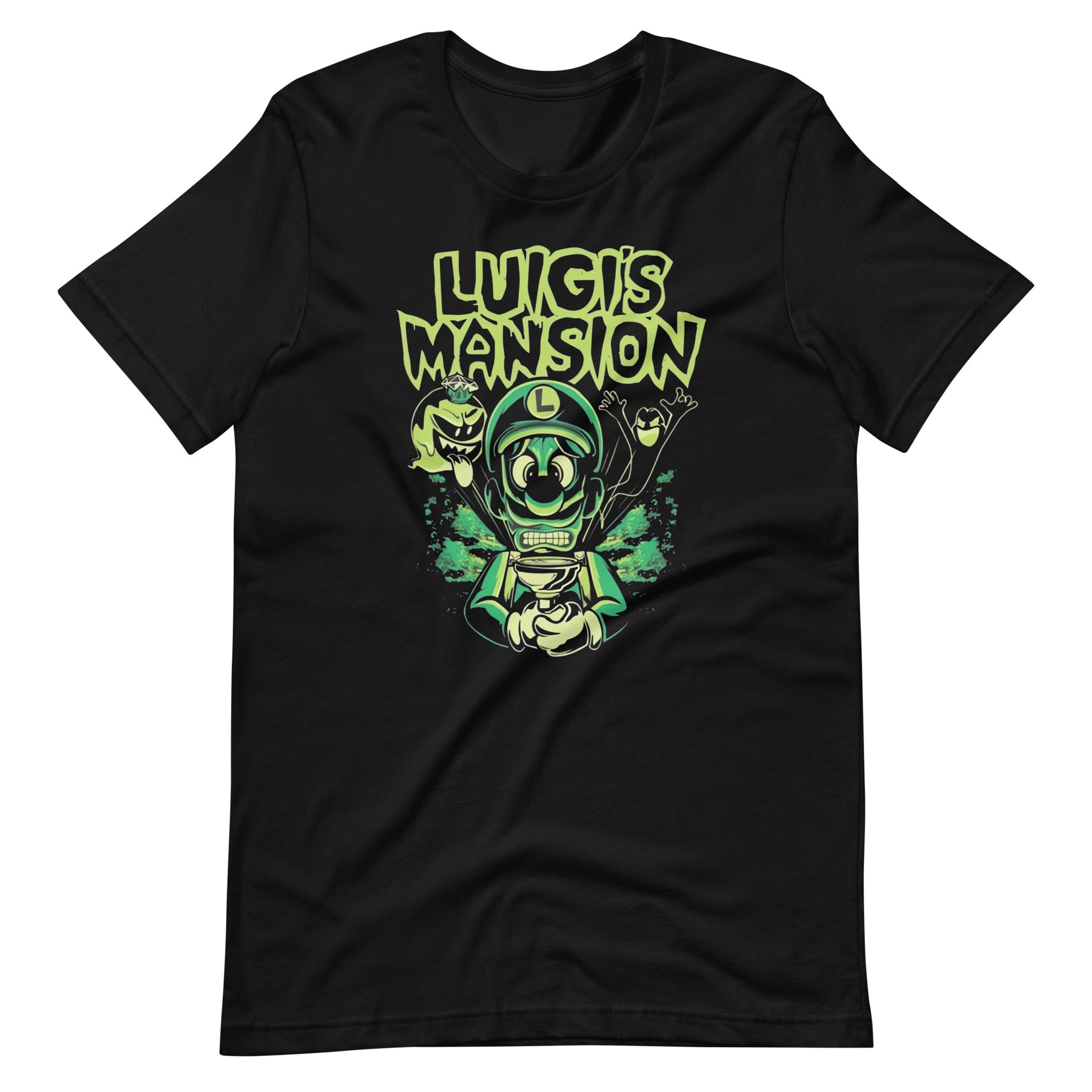 Playera Luigi's Mansion, Disponible en la mejor tienda online para comprar tus artículos favoritos, la mejor Calidad, compra Ahora en Algoritmo! 