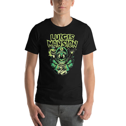 Playera Luigi's Mansion, Disponible en la mejor tienda online para comprar tus artículos favoritos, la mejor Calidad, compra Ahora en Algoritmo! 