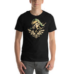 Link Hyrule — modelo usando la prenda