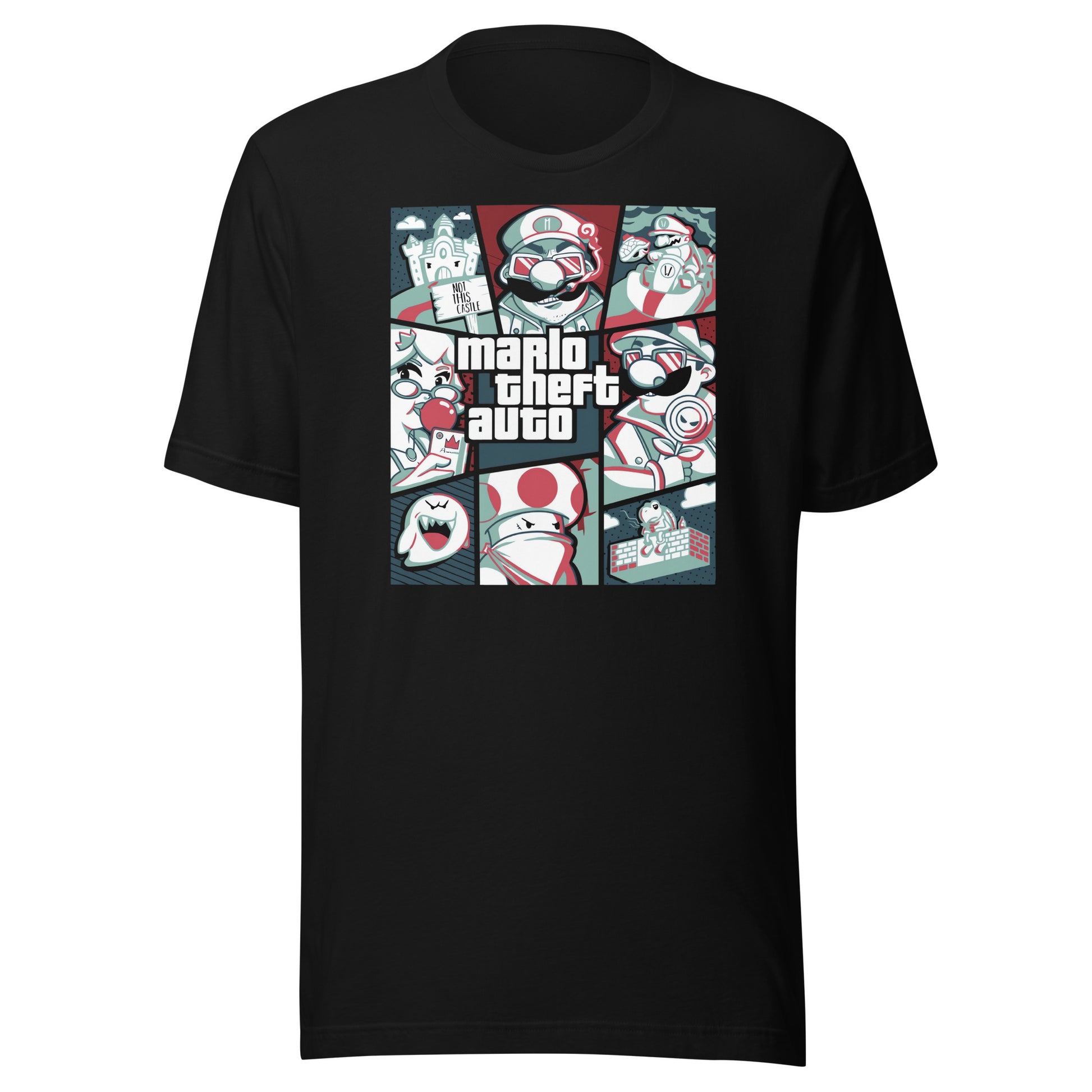 Playera Mario Theft Auto, Disponible en la mejor tienda online para comprar tus artículos favoritos, la mejor Calidad, compra Ahora en Algoritmo! 