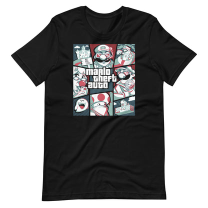 Playera Mario Theft Auto, Disponible en la mejor tienda online para comprar tus artículos favoritos, la mejor Calidad, compra Ahora en Algoritmo! 