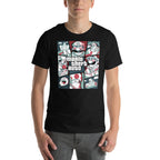 Mario Theft Auto — detalle del estampado