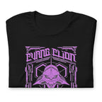 Playera Evangelion Purple Genesis evangelion — vista trasera