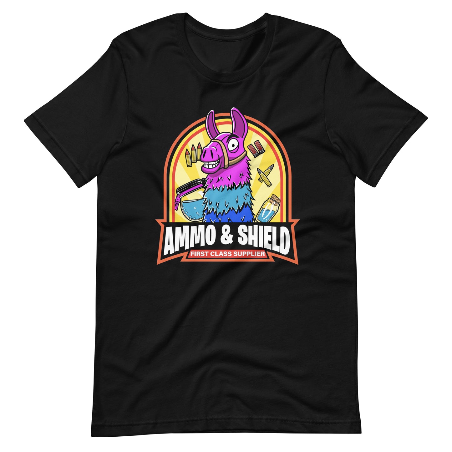 Playera Ammo & Shield, Disponible en la mejor tienda online para comprar tus artículos favoritos, la mejor Calidad, compra Ahora en Algoritmo! \