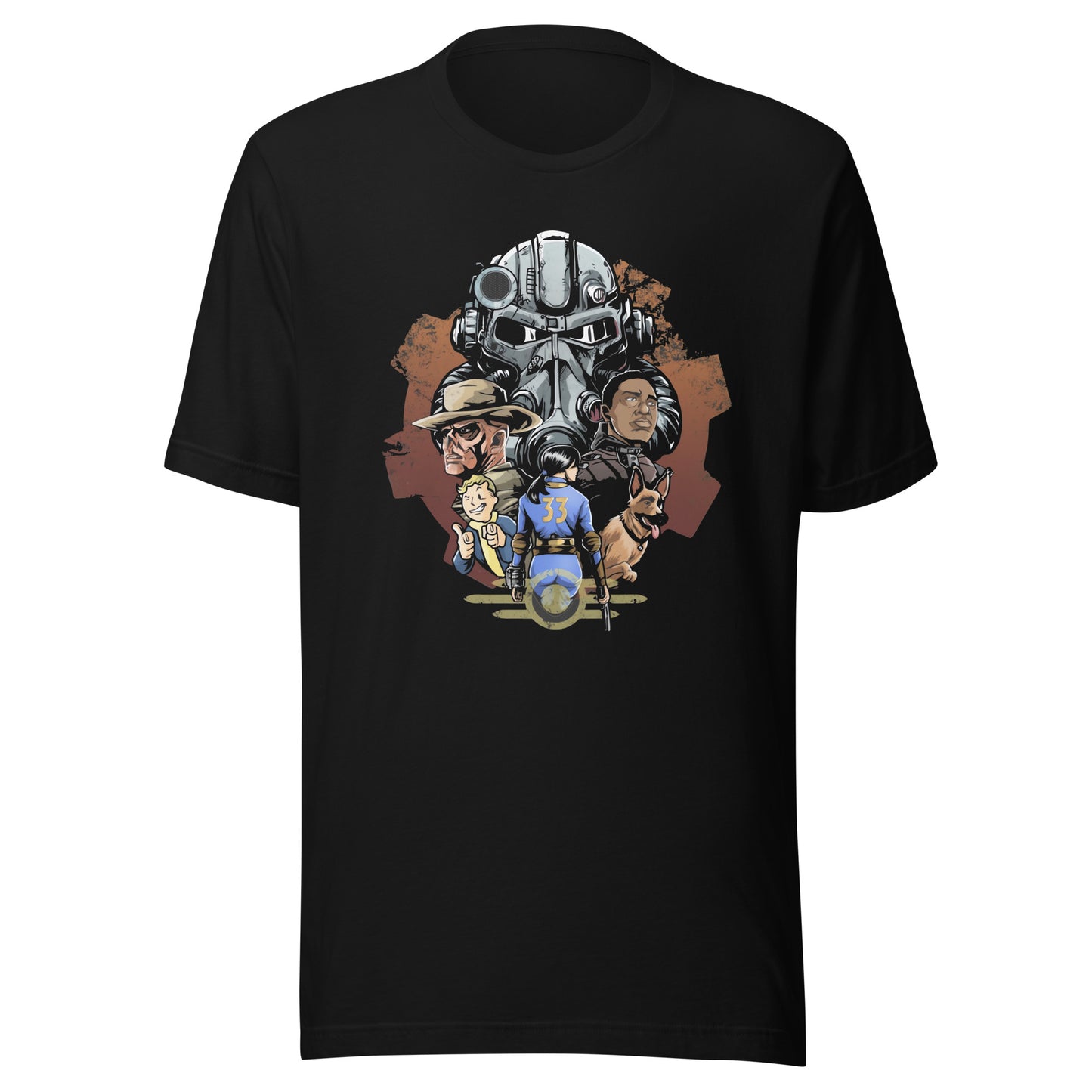 Playera Fallout Series, Disponible en la mejor tienda online para comprar tus artículos favoritos, la mejor Calidad, compra Ahora en Algoritmo! 