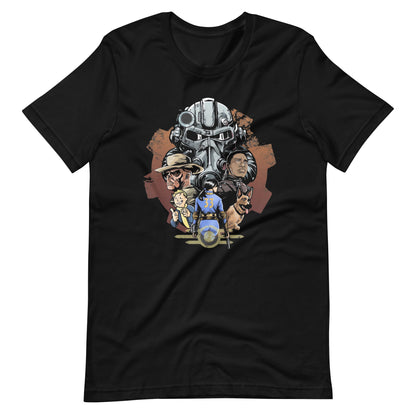 Playera Fallout Series, Disponible en la mejor tienda online para comprar tus artículos favoritos, la mejor Calidad, compra Ahora en Algoritmo! 