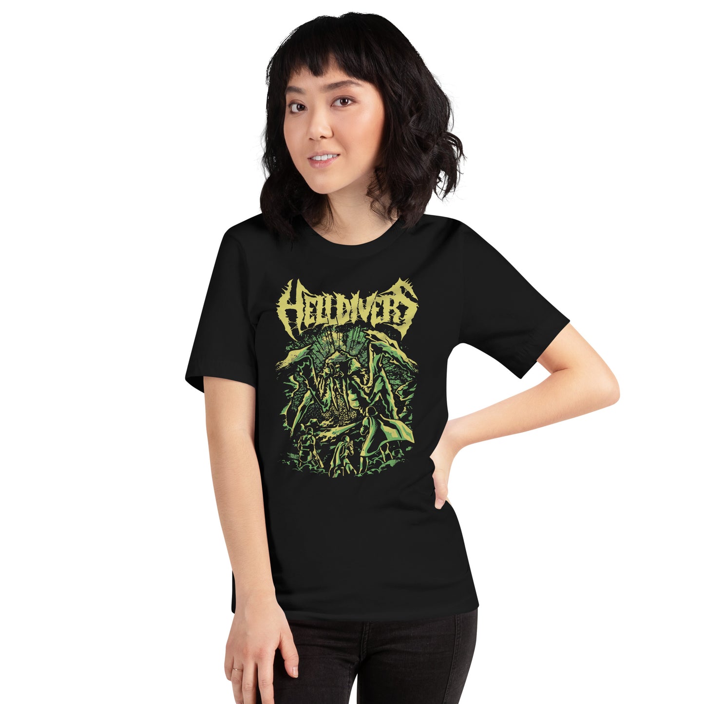 Playera Helldivers Bugs, Disponible en la mejor tienda online para comprar tus artículos favoritos, la mejor Calidad, compra Ahora en Algoritmo! 