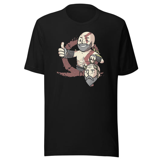 Playera Kratos and Mimir, Disponible en la mejor tienda online para comprar tus artículos favoritos, la mejor Calidad, compra Ahora en Algoritmo! 