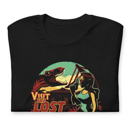 Playera Lost Valley, Disponible en la mejor tienda online para comprar tus artículos favoritos, la mejor Calidad, compra Ahora en Algoritmo! 