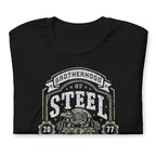 Steel Brotherhood — vista trasera