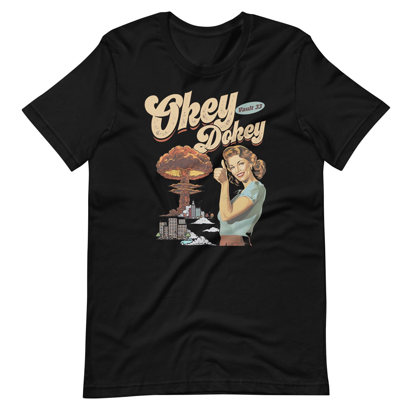 Playera de Okey Dokey Vault 33, Disponible en la mejor tienda online para comprar tus artículos favoritos, la mejor Calidad, compra en Algoritmo! 