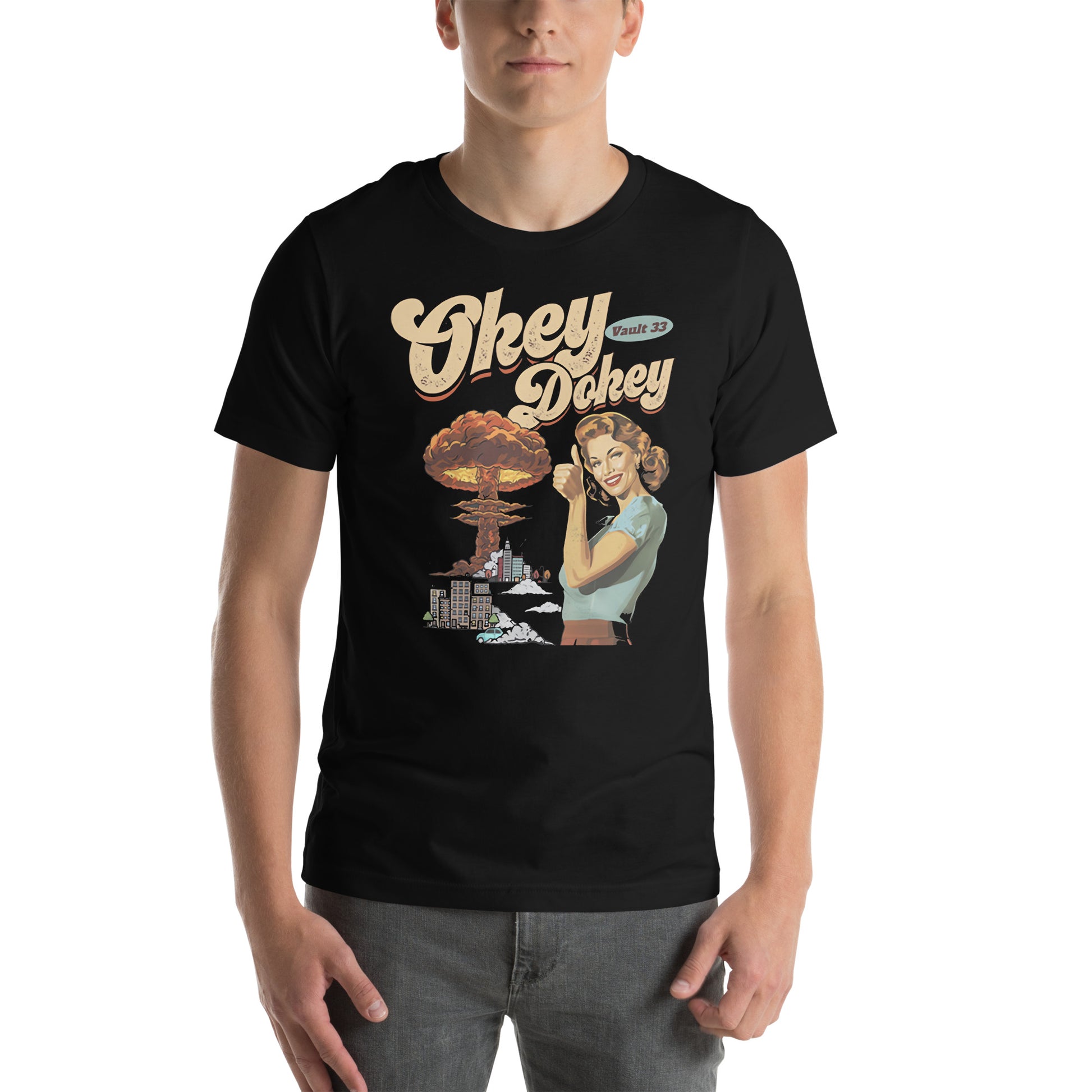 Playera de Okey Dokey Vault 33, Disponible en la mejor tienda online para comprar tus artículos favoritos, la mejor Calidad, compra en Algoritmo! 