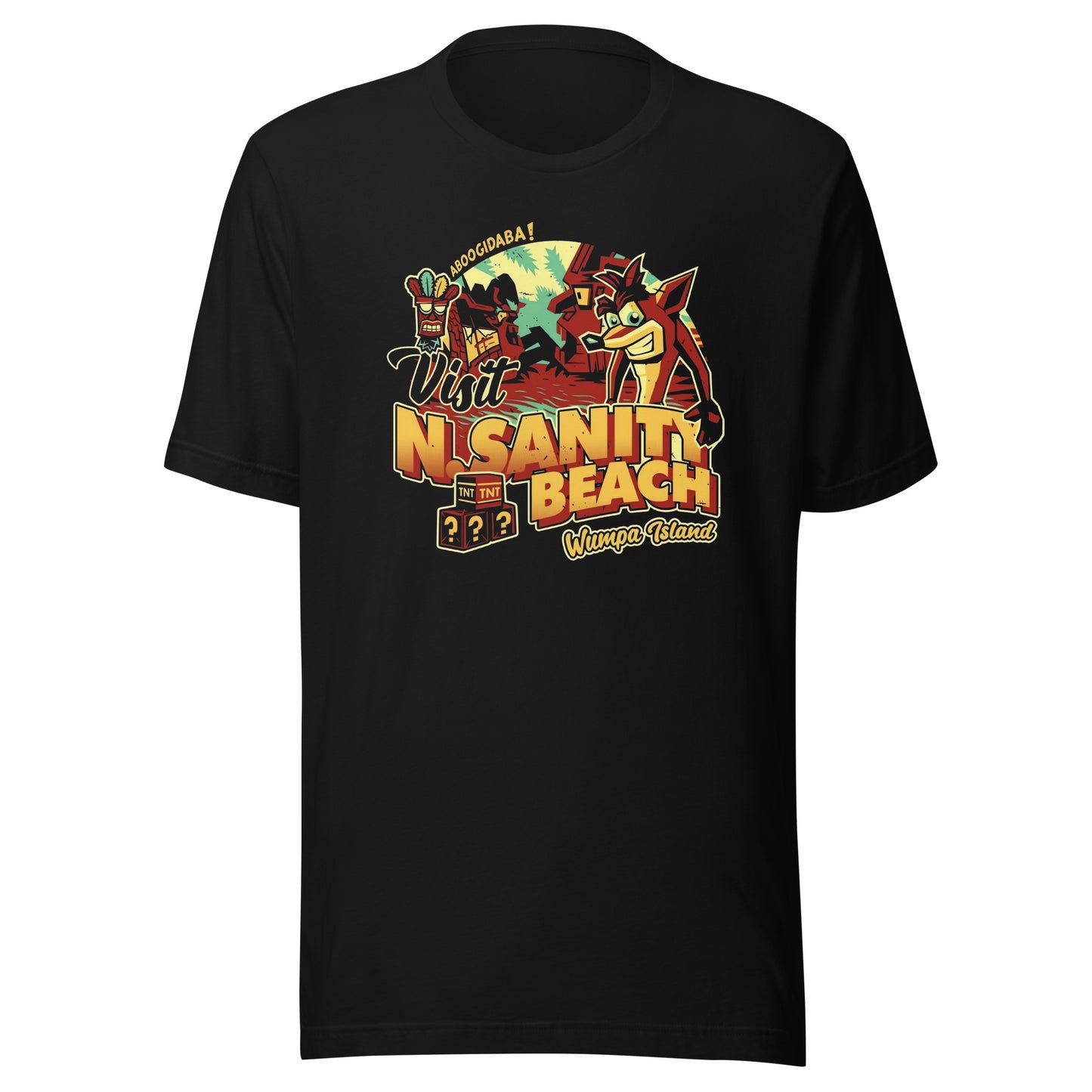 Playera de Nsanity Beach, Disponible en la mejor tienda online para comprar tus artículos favoritos, la mejor Calidad, compra Ahora en Algoritmo! 