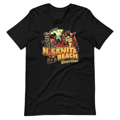 Playera de Nsanity Beach, Disponible en la mejor tienda online para comprar tus artículos favoritos, la mejor Calidad, compra Ahora en Algoritmo! 