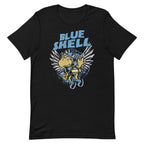 Blue Shell — detalle del estampado