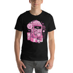 Pink Claw Machine — modelo usando la prenda