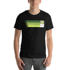 Gameboy Run — modelo usando la prenda