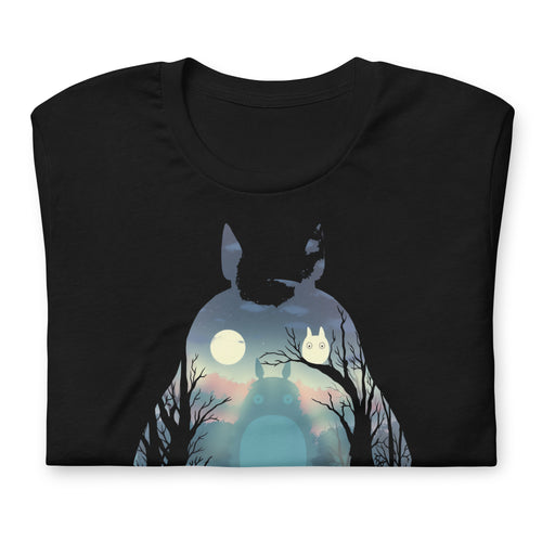 Playera Amigo Totoro Totoro — vista trasera