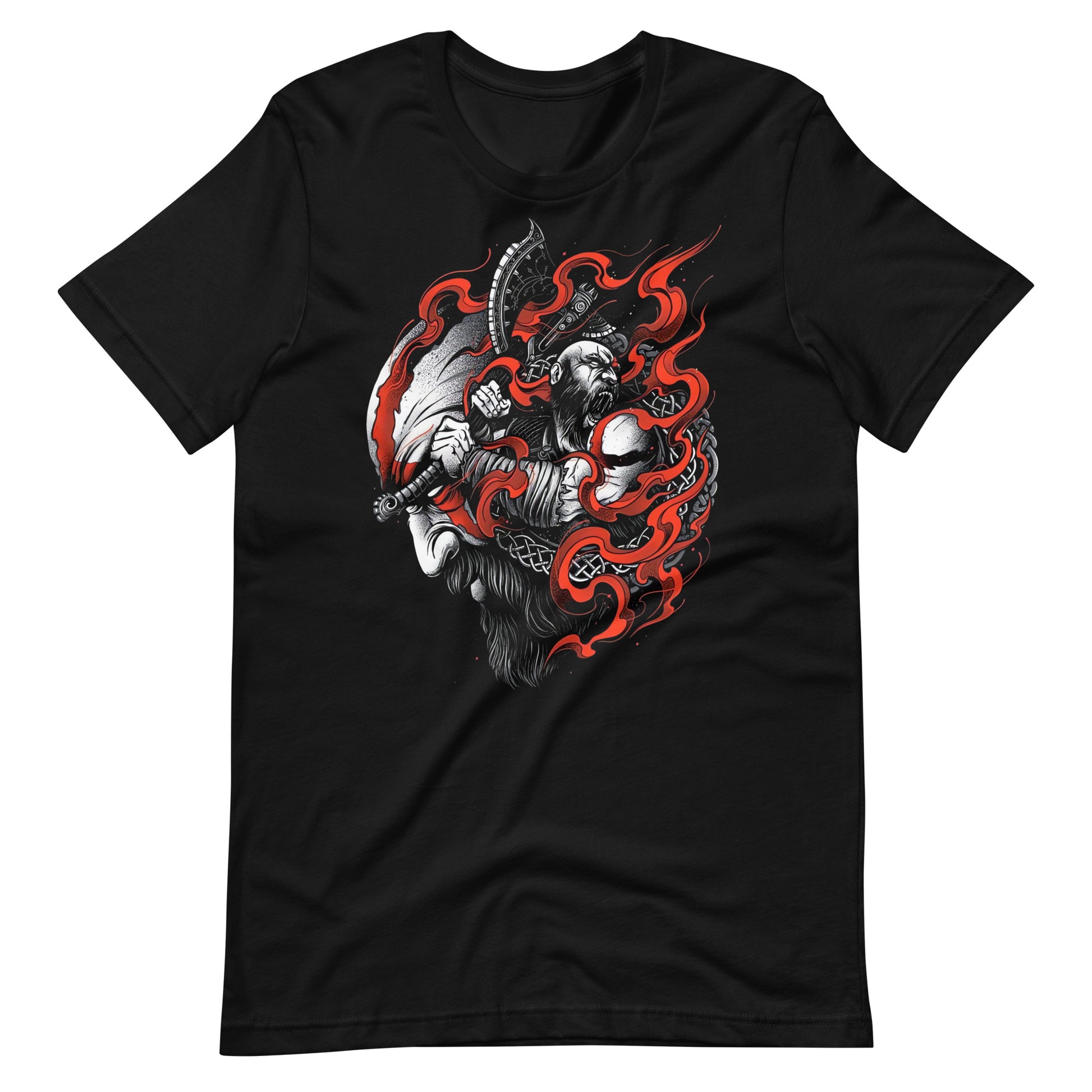 Playera FIRE god of WAR, Disponible en la mejor tienda online para comprar tu merch favorita, la mejor Calidad, compra Ahora! 