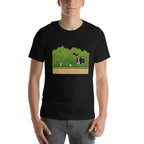 Mario World — modelo usando la prenda