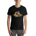 Rubik Melt — modelo usando la prenda