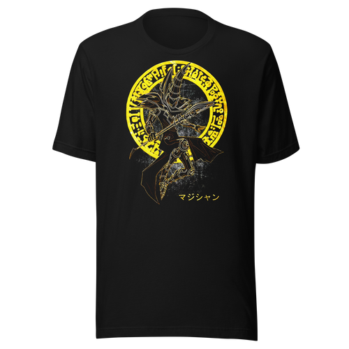 Dark Magician — vista frontal
