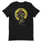Dark Magician — detalle del estampado