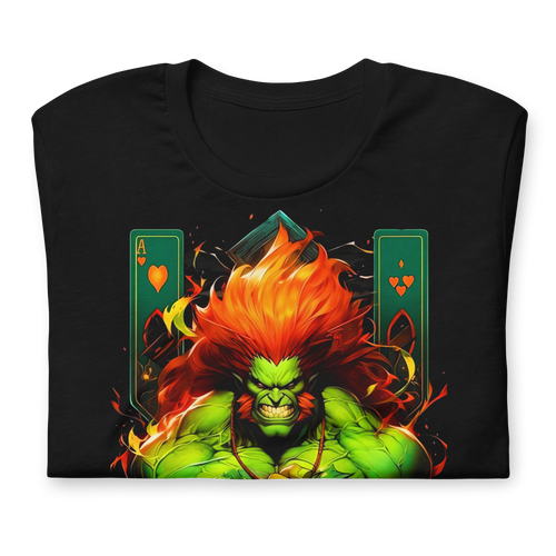 Blanka — vista trasera