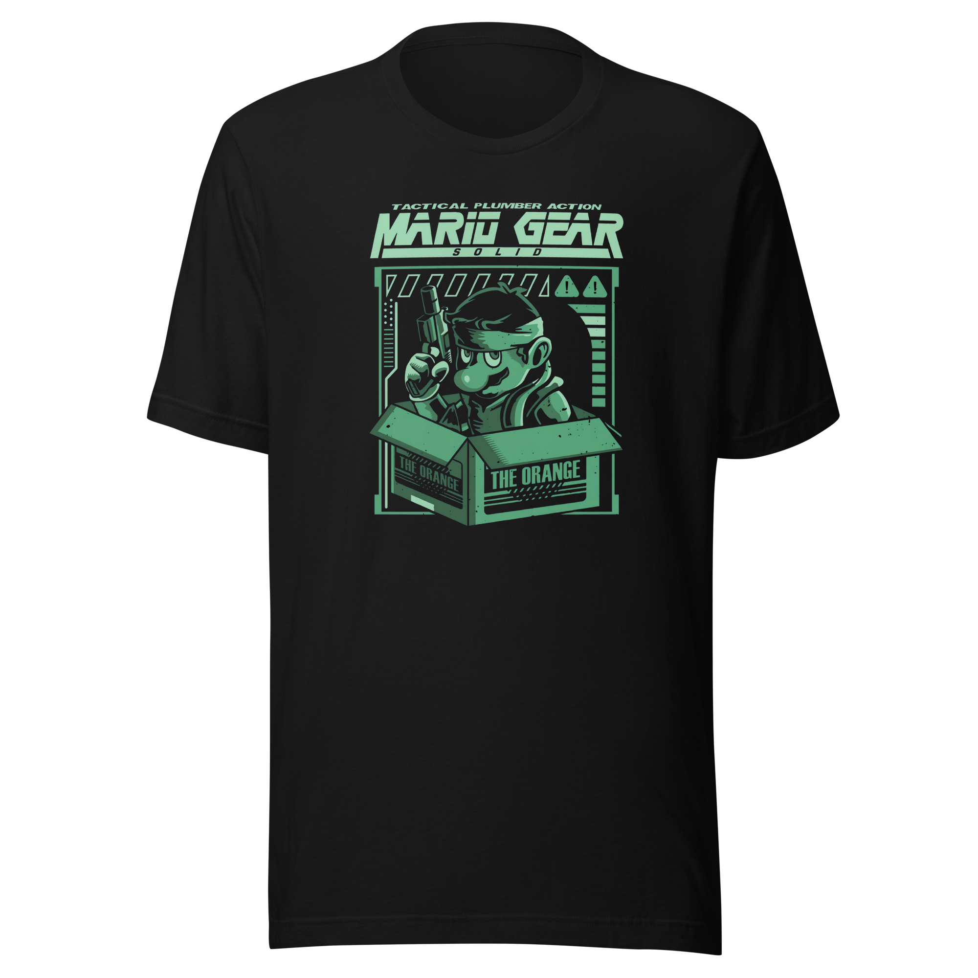 Solid Mario Playera Mario Gear Solid | Mario Bros – Algoritmo
