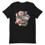 Eat, Sleep, Battle and Repeat — vista lateral