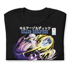 Print detail — Killua Godspeed, 142 g/m² combed cotton