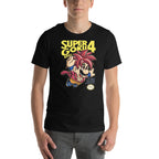 Super Goku 4 — detalle del estampado