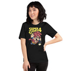 Super Goku 4 — modelo usando la prenda