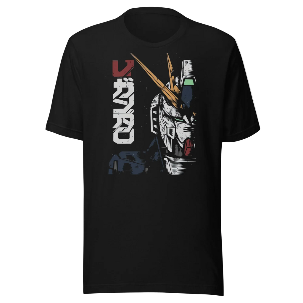 Vista frontal — Playera Gundam Warrior Mobile Suit
