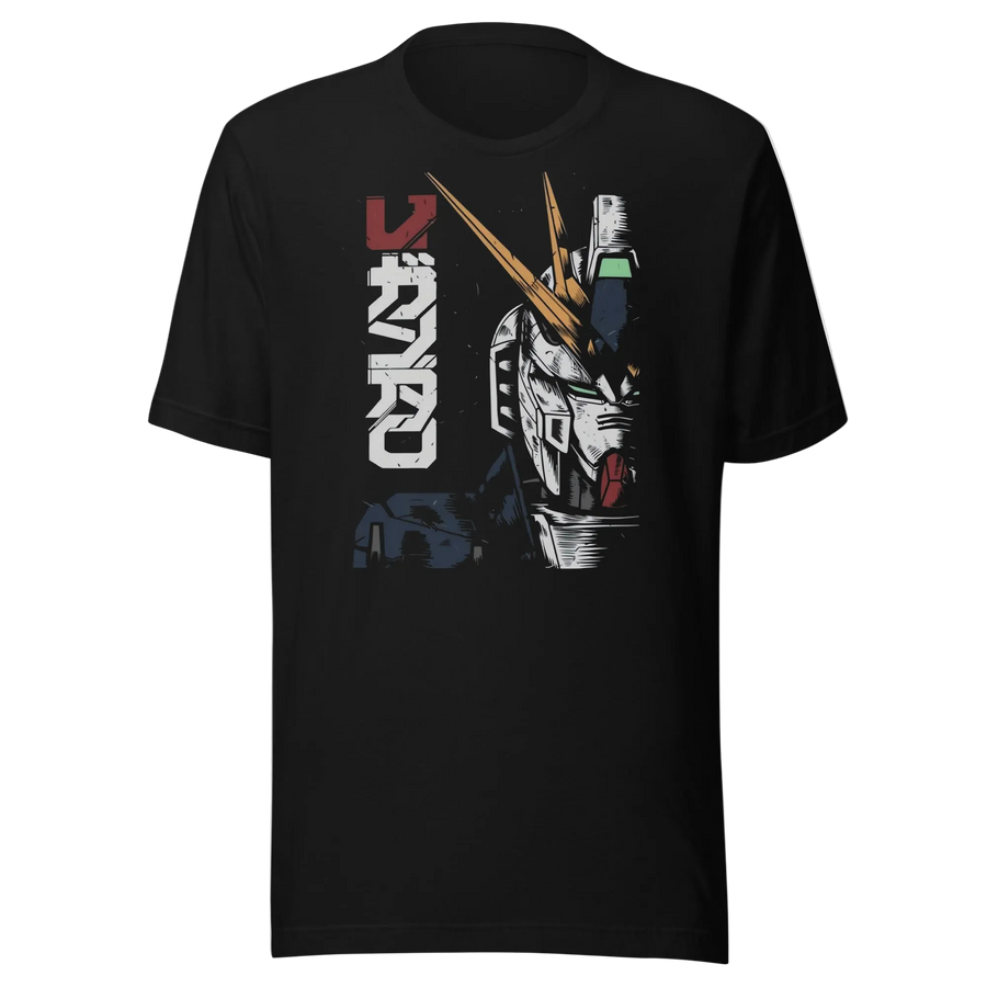 Vista frontal — Playera Gundam Warrior Mobile Suit