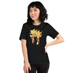 Golden Sonic — detalle del estampado