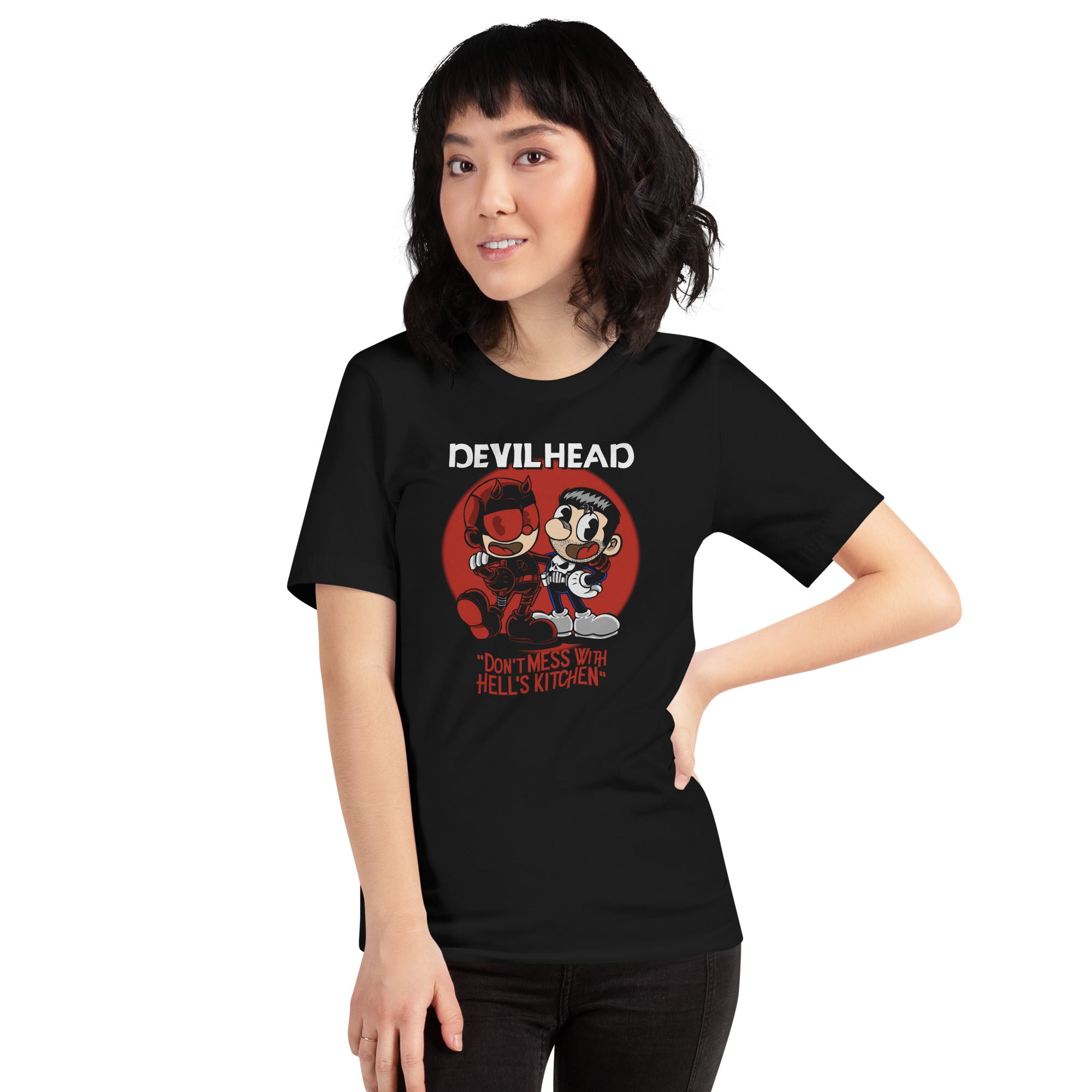 Devil Head Cuphead T-Shirt | Algoritmo